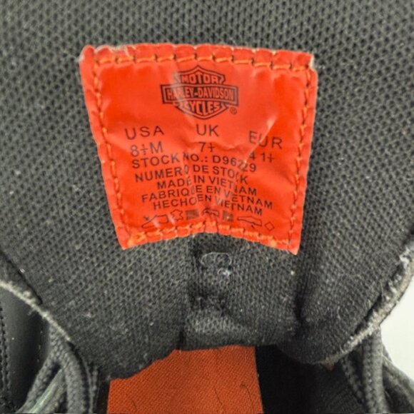 Harley Davidson Men’s 8.5 Reland 5-Inch Motorcycle Boots D96229 Leather - Picture 8 of 8